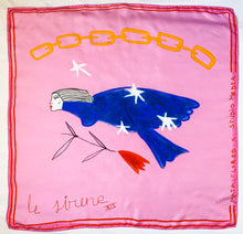 Load image into Gallery viewer, Le Sirene Pink - Silk Foulard