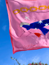 Load image into Gallery viewer, Le Sirene Pink - Silk Foulard