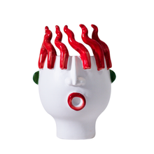 Load image into Gallery viewer, Totuccio il Venditore di Peperoncini - Italian Ceramic Pottery Fine Design