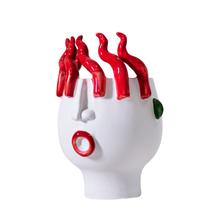 Load image into Gallery viewer, Totuccio il Venditore di Peperoncini - Italian Ceramic Pottery Fine Design
