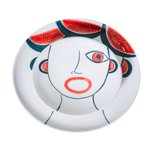 Load image into Gallery viewer, Riccardo " U Mulunaro" Plate 19cm - Italian Ceramic Pottery Fine Design