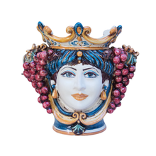 Load image into Gallery viewer, Andromeda - Traditional Sicilian Moor's Head