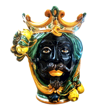 Load image into Gallery viewer, Mennone - Traditional Sicilian Moor's Head