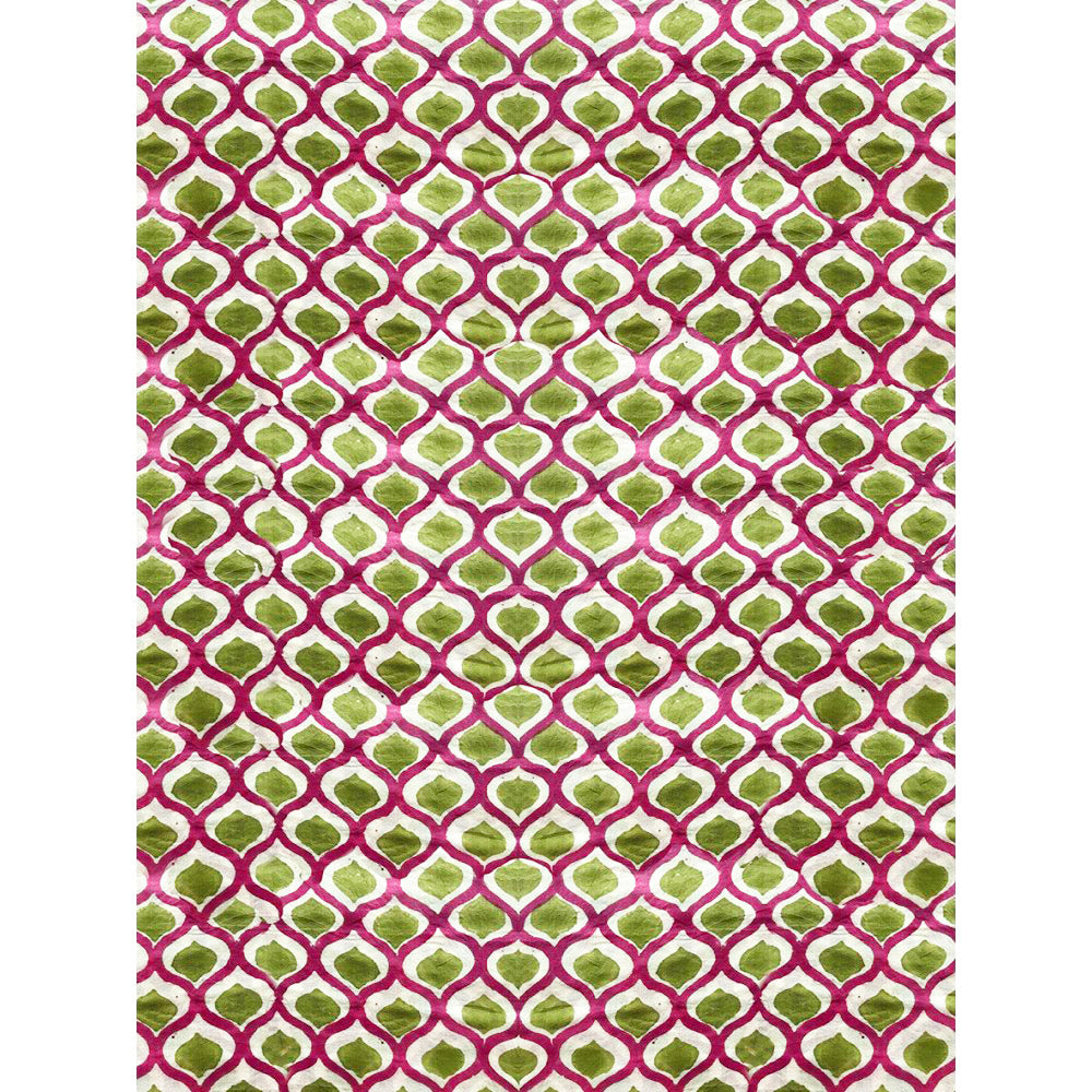 Vintage Peacock Italian Cotton Tablecloth
